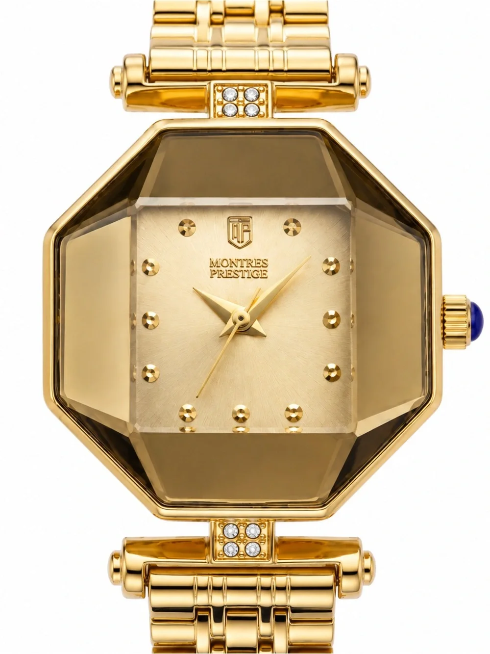 Montres Prestige x Invicta Women’s Gold Watch 28mm MPW-0026 New